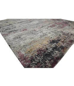 Harounian Fantasy Grey - Purple FA-631 9 ft. X 12 ft. Rectangle Rug