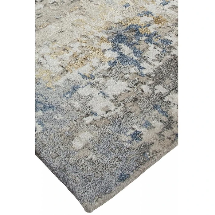 Harounian Fantasy Grey - Blue FA-632 8 ft. X 10 ft. Rectangle Rug
