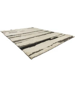 Harounian Fern Black FN-03 6 ft. X 9 ft. Rectangle Rug