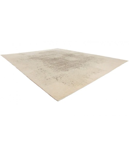 Harounian Fusion Ivory-Grey US-05 6 ft. X 9 ft. Rectangle Rug