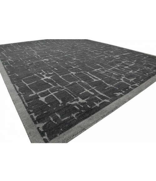 Harounian La Jolla Charcoal - Grey 5374-C 9 ft. X 12 ft. Rectangle Rug