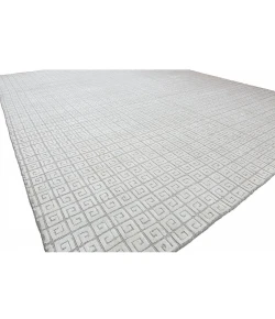 Harounian Latitude Ivory - Silver LA-3078 9 ft. X 12 ft. Rectangle Rug
