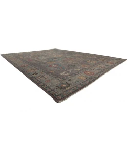 Harounian Majestic Oushak Plum-Grey MAJ-103 9 ft. X 12 ft. Rectangle Rug