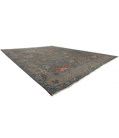 Harounian Majestic Oushak Grey-Grey MAJ-106 2 ft. 6 in. X 10 ft. Rectangle Rug