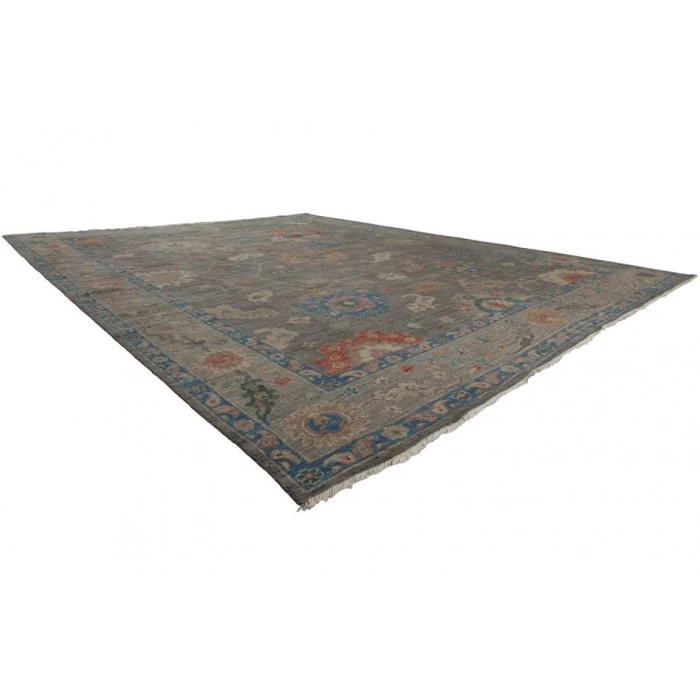 Harounian Majestic Oushak Grey-Grey MAJ-106 2 ft. 6 in. X 10 ft. Rectangle Rug