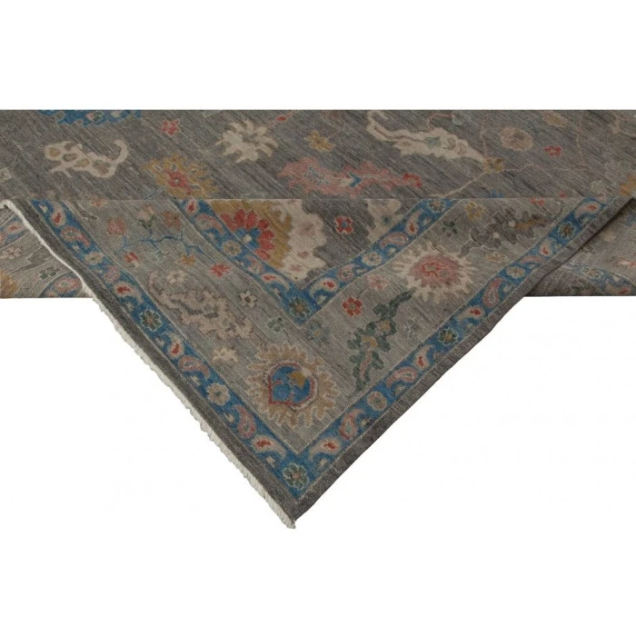 Harounian Majestic Oushak Grey-Grey MAJ-106 2 ft. 6 in. X 10 ft. Rectangle Rug