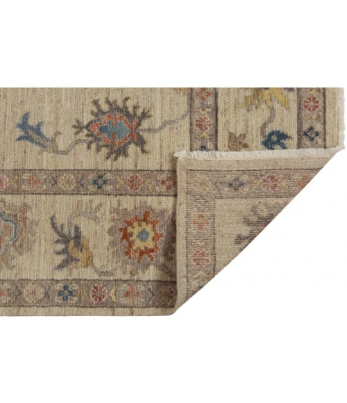 Harounian Majestic Oushak Ivory-Ivory MAJ-107 2 ft. 6 in. X 10 ft. Rectangle Rug
