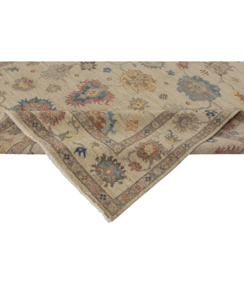 Harounian Majestic Oushak Ivory-Ivory MAJ-107 2 ft. 6 in. X 10 ft. Rectangle Rug