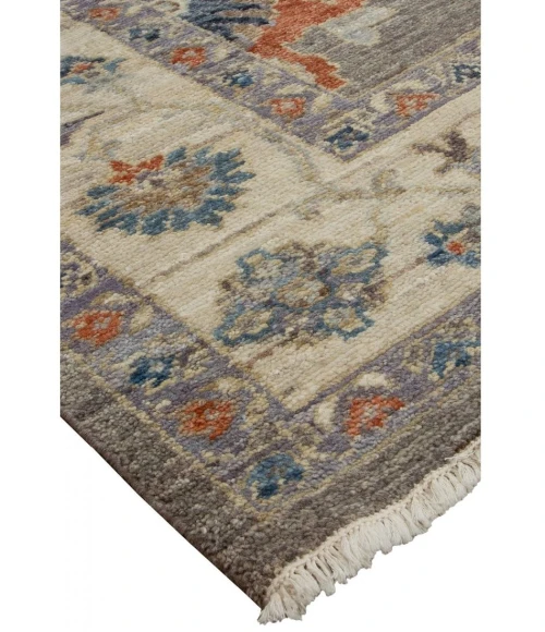 Harounian Majestic Oushak Grey-Ivory MAJ-105 2 ft. 6 in. X 10 ft. Rectangle Rug