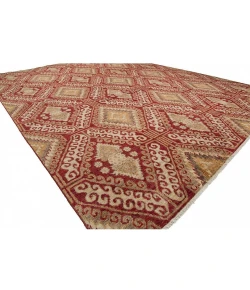 Harounian Metropolis Red METR-503 9 ft. X 12 ft. Rectangle Rug