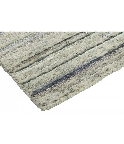 Harounian Nature Grey NA-10G 2 ft. 6 in. X 10 ft. Rectangle Rug