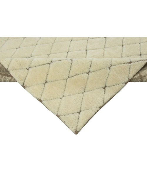 Harounian Oasis Ivory OS-1 7 ft. -9 in. X 9 ft. -9 in. Rectangle Rug