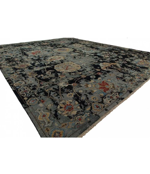 Harounian Premia Black PR-14 10 ft. X 14 ft. Rectangle Rug