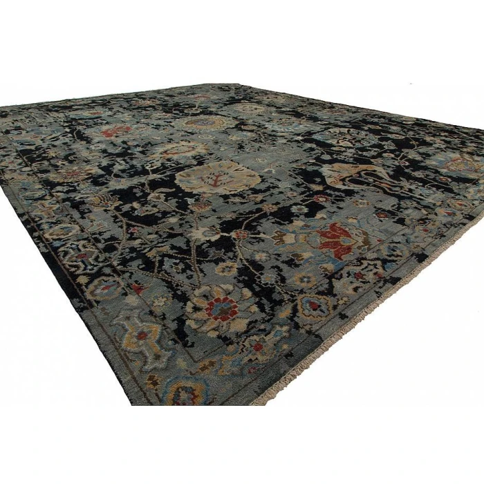 Harounian Premia Black PR-14 9 ft. X 12 ft. Rectangle Rug