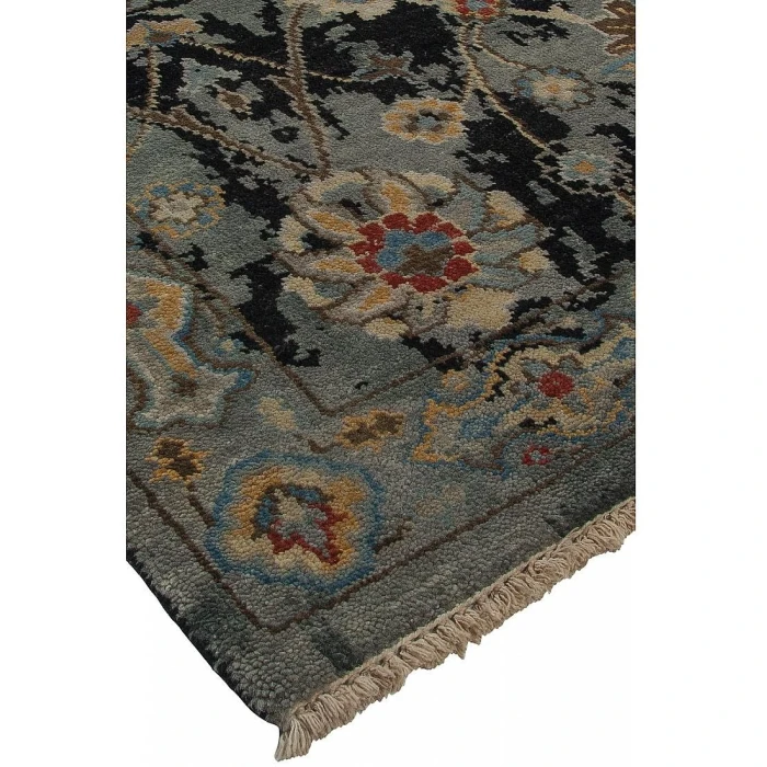 Harounian Premia Black PR-14 9 ft. X 12 ft. Rectangle Rug