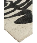 Harounian Spiral Ivory-Black SP-03 8 ft. X 10 ft. Rectangle Rug
