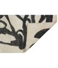 Harounian Spiral Ivory-Black SP-03 8 ft. X 10 ft. Rectangle Rug