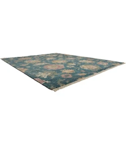 Harounian Splendid Blue - Mutli INA0011 9 ft. X 12 ft. Rectangle Rug