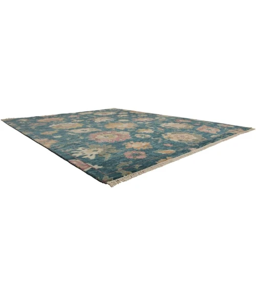 Harounian Splendid Blue - Mutli INA0011 6 ft. X 9 ft. Rectangle Rug
