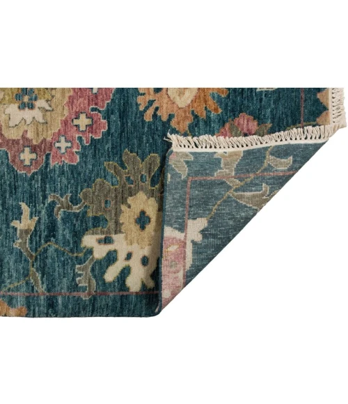 Harounian Splendid Blue - Mutli INA0011 6 ft. X 9 ft. Rectangle Rug