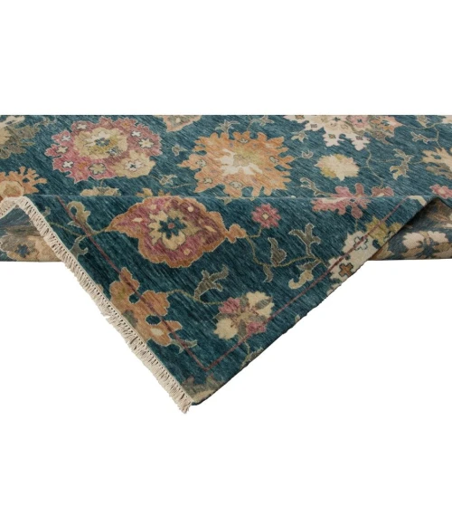 Harounian Splendid Blue - Mutli INA0011 6 ft. X 9 ft. Rectangle Rug