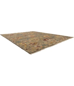 Harounian Splendid Brown - Mutli INA002 9 ft. X 12 ft. Rectangle Rug