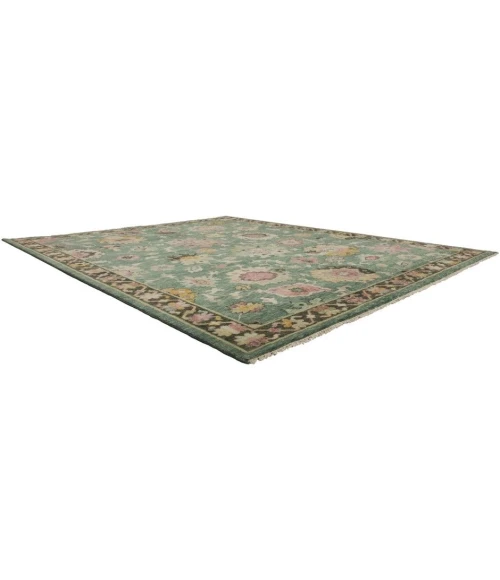 Harounian Splendid Emerald - Mutli INA006 8 ft. X 10 ft. Rectangle Rug