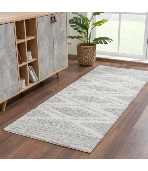 Hauteloom Gala Gray HGACGALAB31 2ft.7in. x 7ft.3in. Rect. Rug