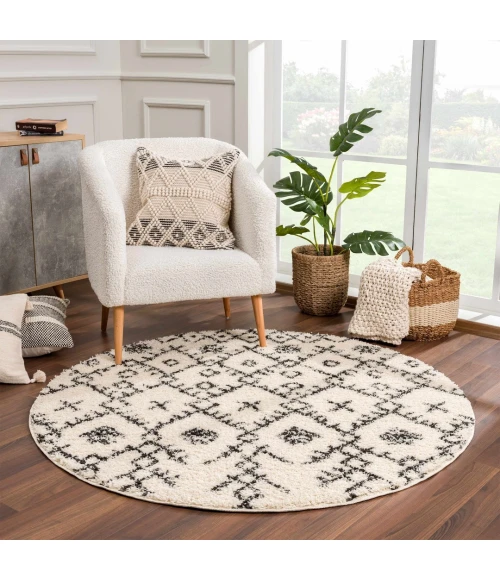 Hauteloom Godalming Charcoal GOD 7ft.10in. Square Rug