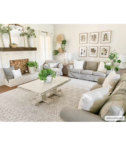 Hauteloom Ramsbury Ivory RMS 12ft. x 15ft. Rect. Rug