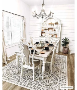 Hauteloom Megargel Charcoal MEG 5ft.3in. Round Rug