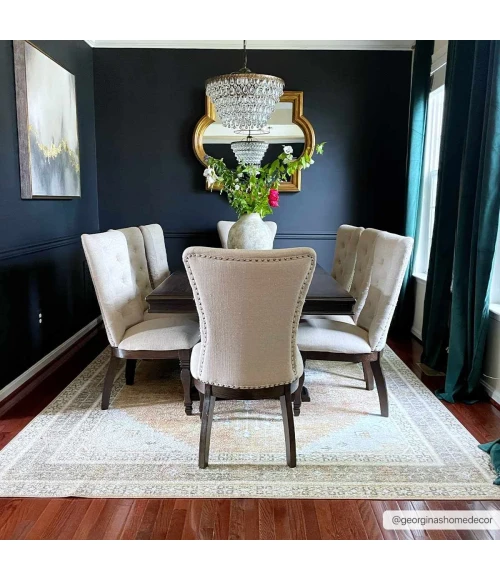 Hauteloom Albas Light Brown HCAHALBASA1 7ft.10in. x 10ft. Rect. Rug