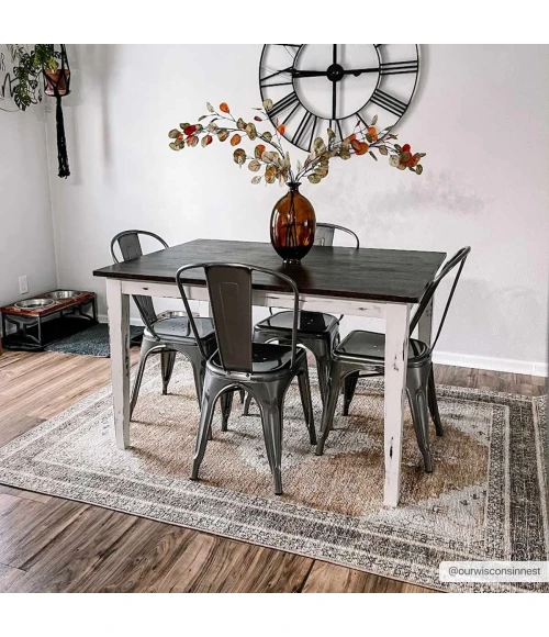 Hauteloom Albas Light Brown HCAHALBASA1 7ft.10in. x 10ft. Rect. Rug