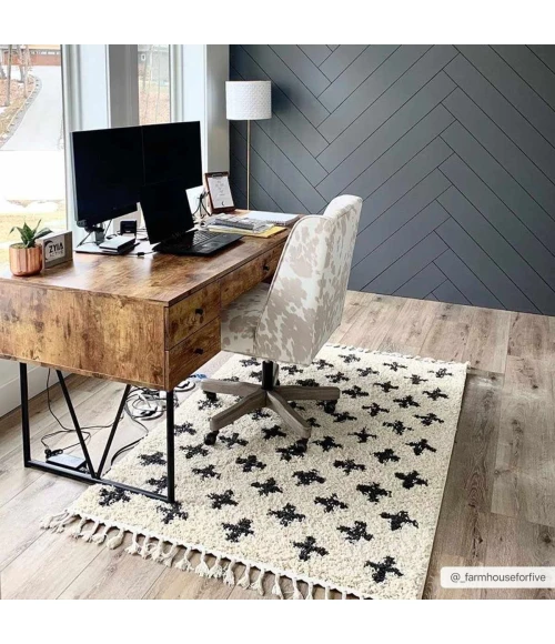 Hauteloom Alstead Charcoal ALSTE 2ft. x 2ft.11in. Rect. Rug