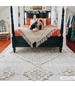 Hauteloom Ampusungan Charcoal AMPU 9ft.2in. x 12ft. Rect. Rug