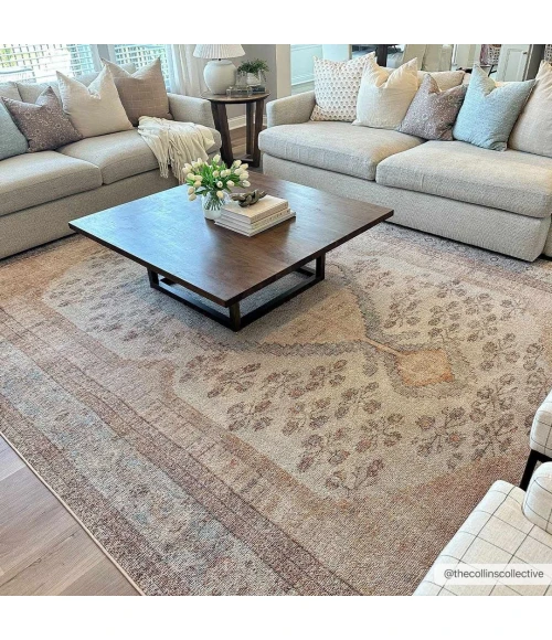 Hauteloom Analu Sand HCAHANALUA1 6ft.7in. x 9ft. Rect. Rug