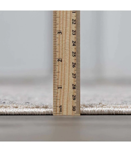 Hauteloom Birdwood White BRDWD 6ft.7in. x 9ft. Rect. Rug