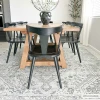 Hauteloom Barny Off White SAMABARNYA1 6ft.7in. x 9ft. Rect. Rug