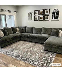 Hauteloom Ganyangan Black GANY 9ft.3in. x 12ft. Rect. Rug