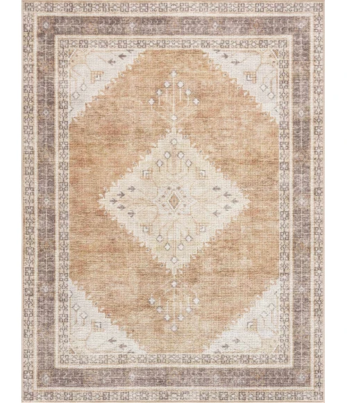 Hauteloom Albas Light Brown HCAHALBASA1 7ft.10in. x 10ft. Rect. Rug