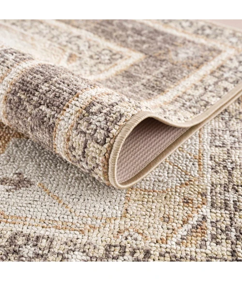 Hauteloom Albas Light Brown HCAHALBASA1 7ft.10in. x 10ft. Rect. Rug