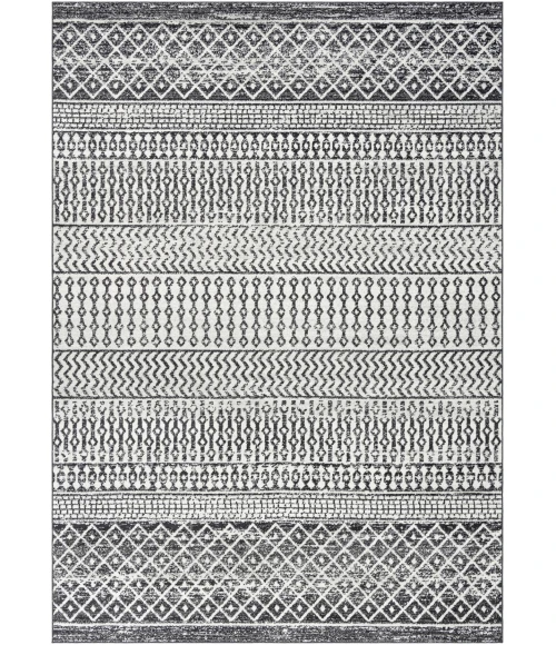 Hauteloom Alamea Black CON 5ft.11in. Square Rug