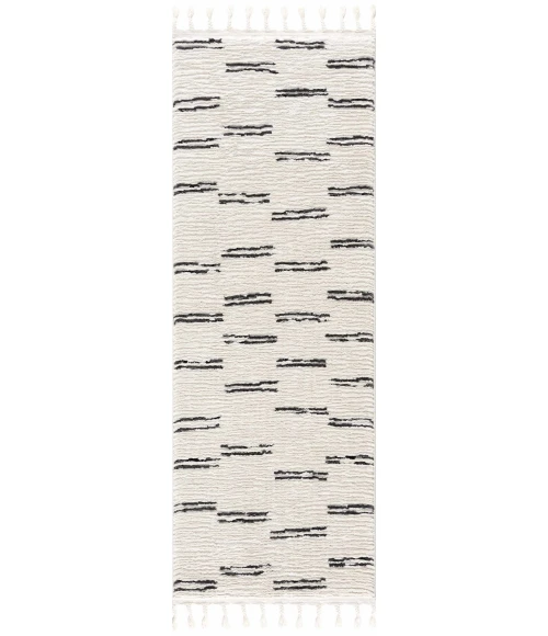 Hauteloom Riad Bone HDEURIAD8A1 5ft.3in. x 7ft. Rect. Rug