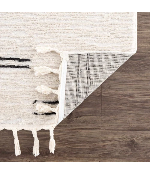 Hauteloom Riad Bone HDEURIAD8A1 5ft.3in. x 7ft. Rect. Rug