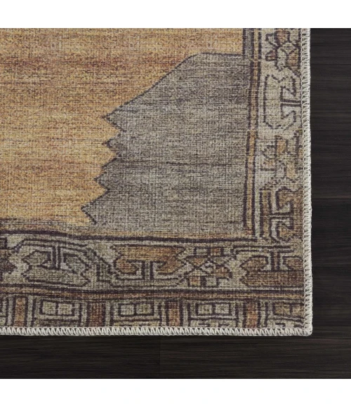 Hauteloom Medinah Dark Brown MDNDK 2ft.7in. x 12ft. Rect. Rug