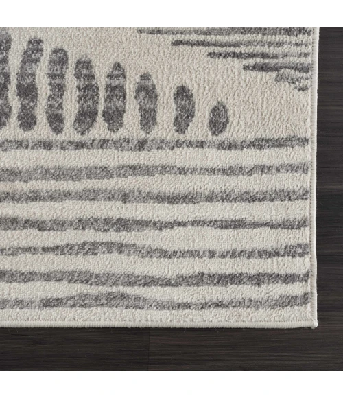 Hauteloom Tigris Grey TGS2327 2ft.7in. x 7ft.3in. Rect. Rug