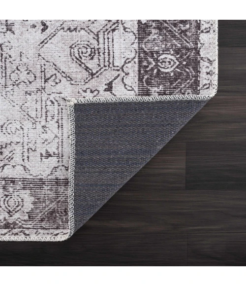 Hauteloom Kyan Gray KYAN 7ft.10in. x 10ft.2in. Rect. Rug