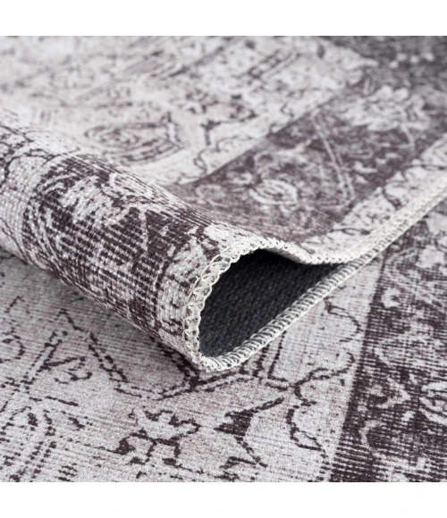 Hauteloom Kyan Gray KYAN 7ft.10in. x 10ft.2in. Rect. Rug