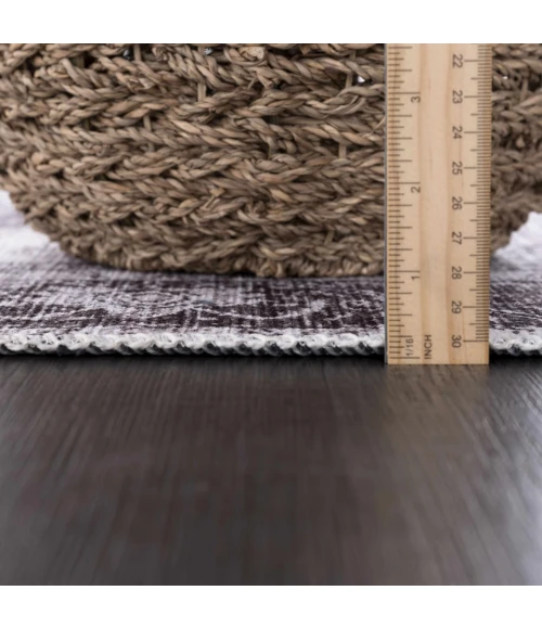 Hauteloom Kyan Gray KYAN 7ft.10in. x 10ft.2in. Rect. Rug