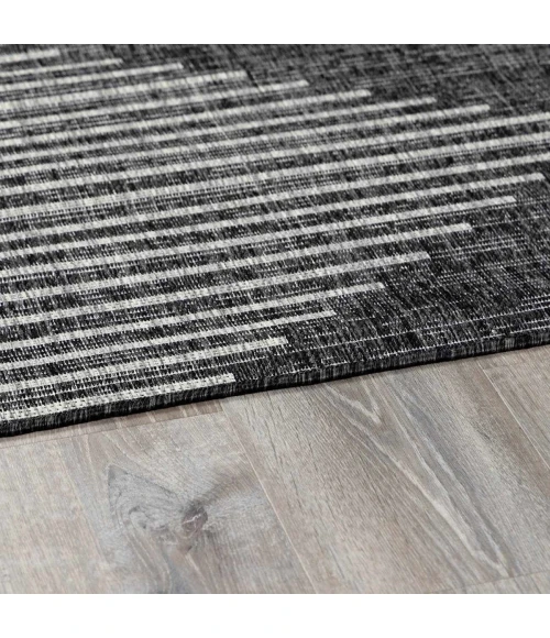 Hauteloom Stephan Charcoal STPPO 7ft.10in. Square Rug